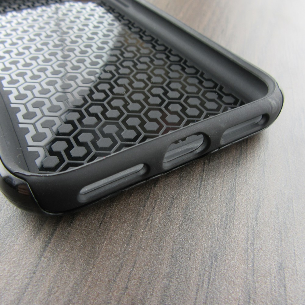 iPhone X / Xs Case Hülle - Hybrid Armor schwarz Taylor Swift In My Swiftie Era - Pink