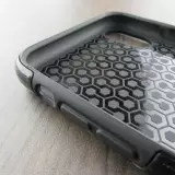 Hülle iPhone X / Xs - Hybrid Armor schwarz Enjoy the little things