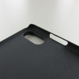 iPhone X / Xs Case Hülle - Wallet schwarz Pferd majestätisch Strand