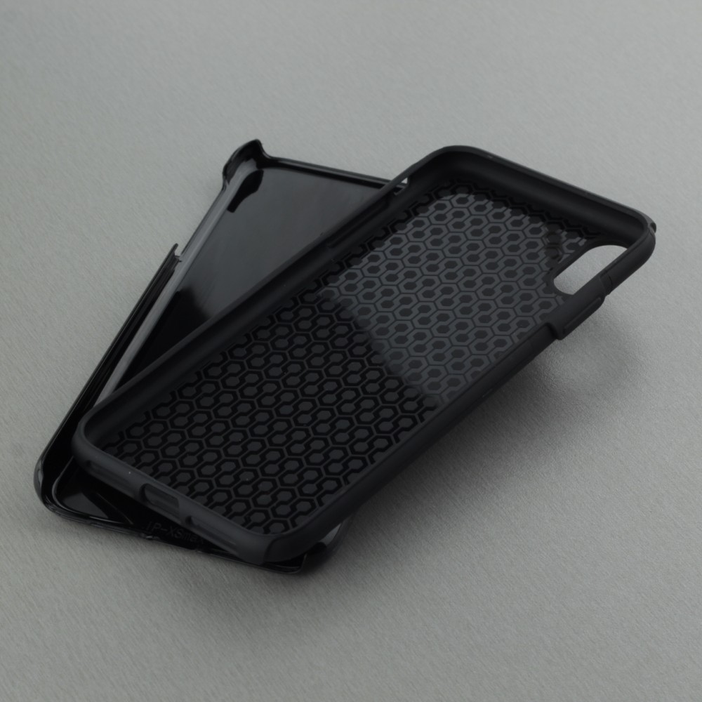 iPhone Xs Max Case Hülle - Hybrid Armor schwarz F1 Track 2025 China