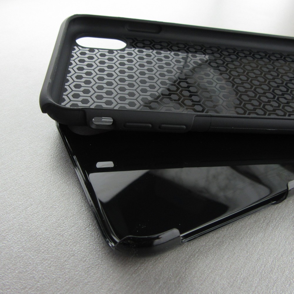 iPhone Xs Max Case Hülle - Hybrid Armor schwarz F1 Track 2025 China