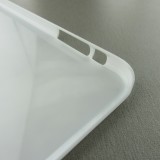 Hülle iPhone Xs Max - Kunststoff weiss Marble Black 01