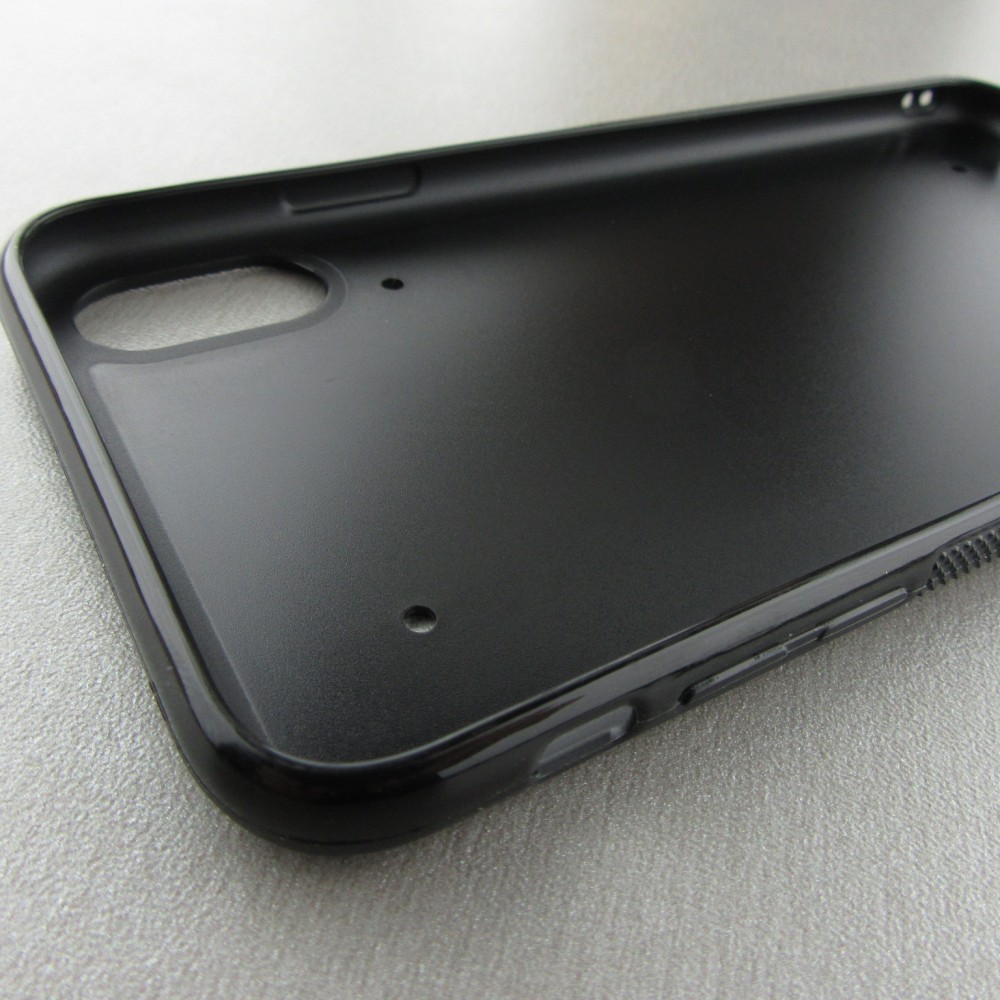 iPhone Xs Max Case Hülle - Silikon schwarz F1 Track 2025 China