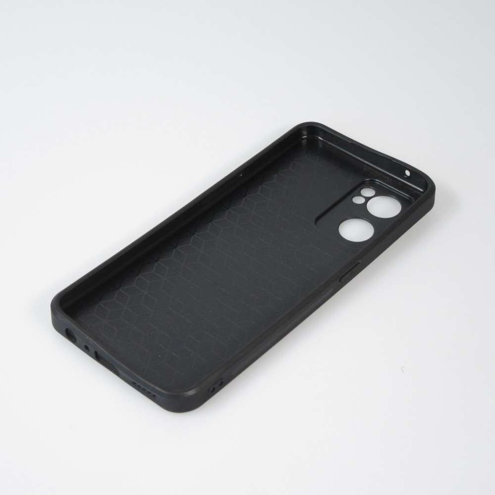 OPPO Reno7 5G Case Hülle - Silikon schwarz Winter 22 ski lift
