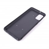 Samsung Galaxy A41 Case Hülle - Silikon schwarz Manta Lagune Reinigung