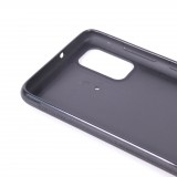 Samsung Galaxy A41 Case Hülle - Silikon schwarz Manta Lagune Reinigung