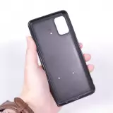 Samsung Galaxy A41 Case Hülle - Silikon schwarz Mom 2026 Berry best