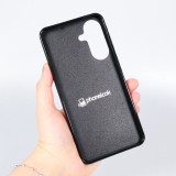Coque Samsung Galaxy A57 5G - Silicone rigide noir Wave Sunset