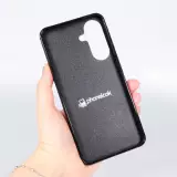 Samsung Galaxy A57 5G Case Hülle - Silikon schwarz Demokratische Republik Kongo 2026 personalisierbares Fussballtrikot