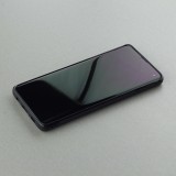 Samsung Galaxy S10 Case Hülle - Silikon schwarz Chat auf lila Hintergrund