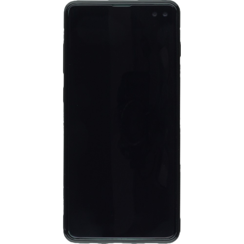 Samsung Galaxy S10+ Case Hülle - Silikon schwarz Summer 2025 Hello summer
