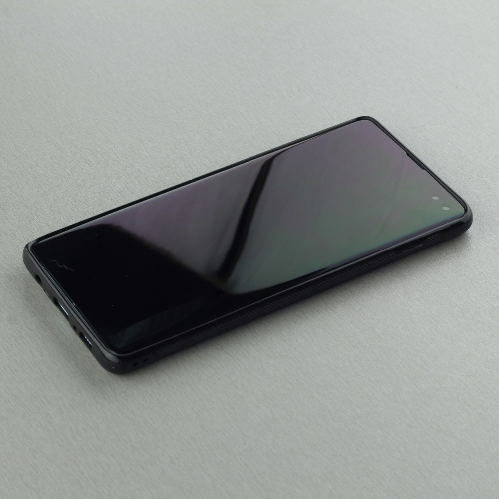 Samsung Galaxy S10+ Case Hülle - Silikon schwarz Summer 2025 Hello summer