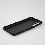 Samsung Galaxy S21 FE 5G Case Hülle - Silikon schwarz Pferd majestätisch Strand