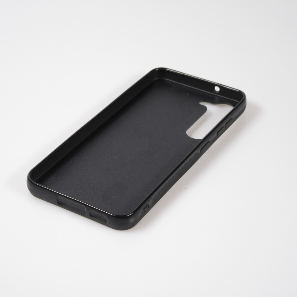 Coque Samsung Galaxy S23+ - Silicone rigide noir Japanese Bird