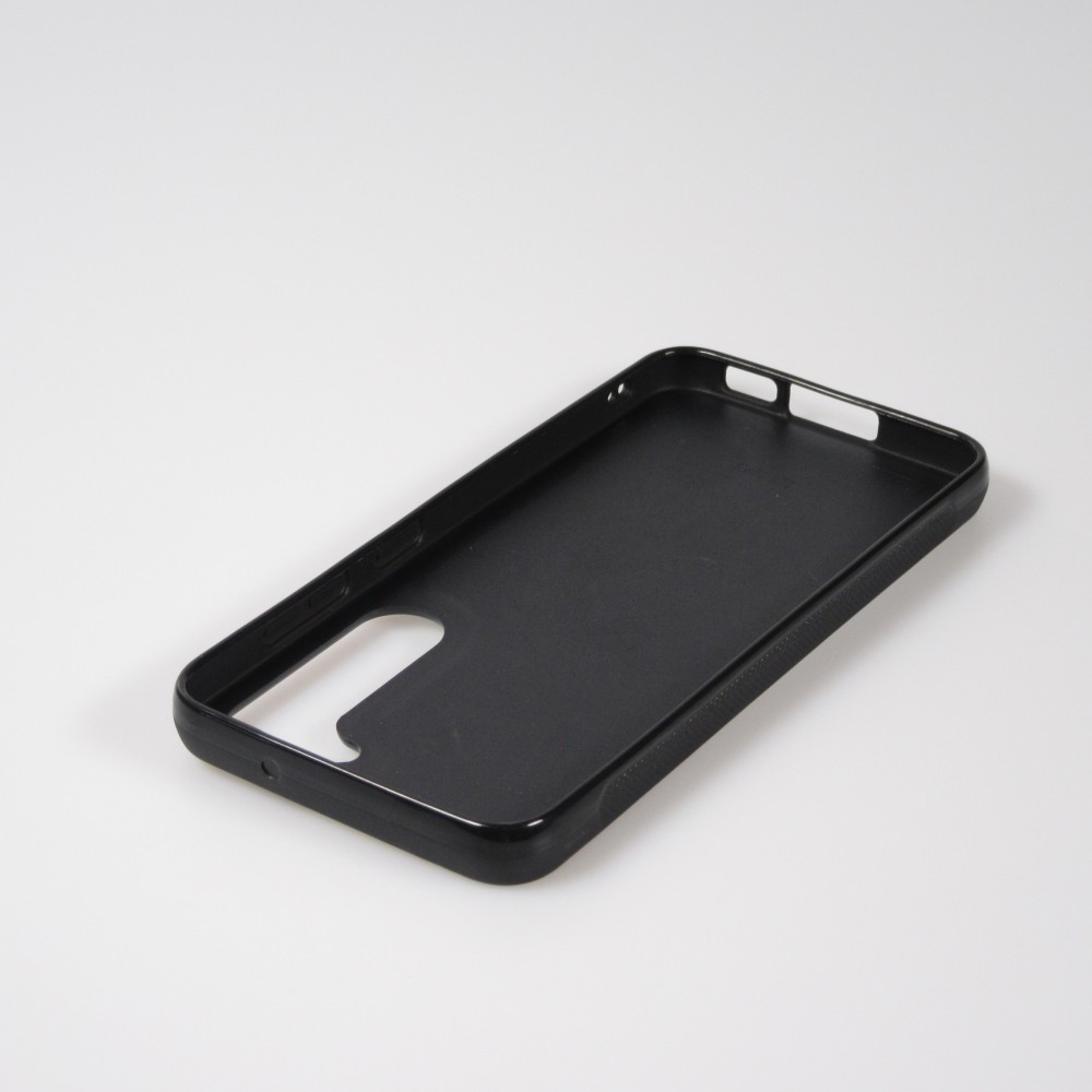 Coque Samsung Galaxy S23+ - Silicone rigide noir Japanese Bird