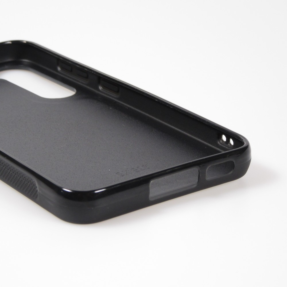 Coque Samsung Galaxy S23+ - Silicone rigide noir Japanese Bird