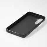 Samsung Galaxy S24 Case Hülle - Silikon schwarz Valentin 2025 Konfetti