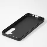 Samsung Galaxy S24 Case Hülle - Silikon schwarz Valentin 2025 Konfetti