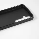 Samsung Galaxy S24 Case Hülle - Silikon schwarz Valentin 2025 Konfetti
