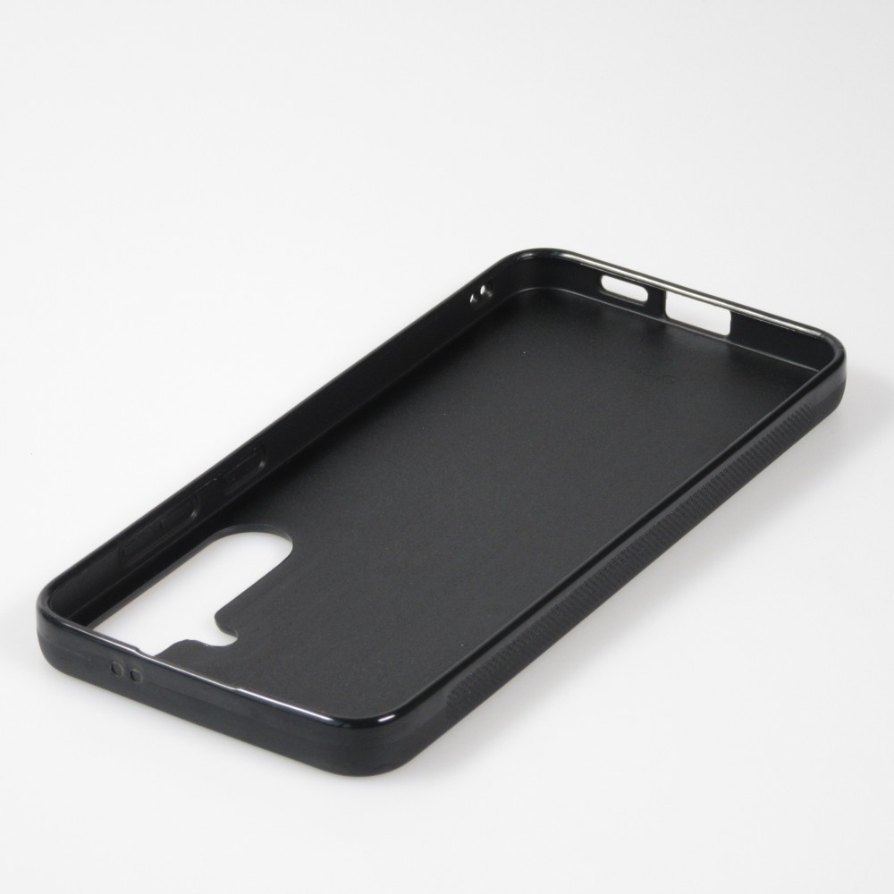Samsung Galaxy S24+ Case Hülle - Silikon schwarz Summer 2025 Grow with the flow