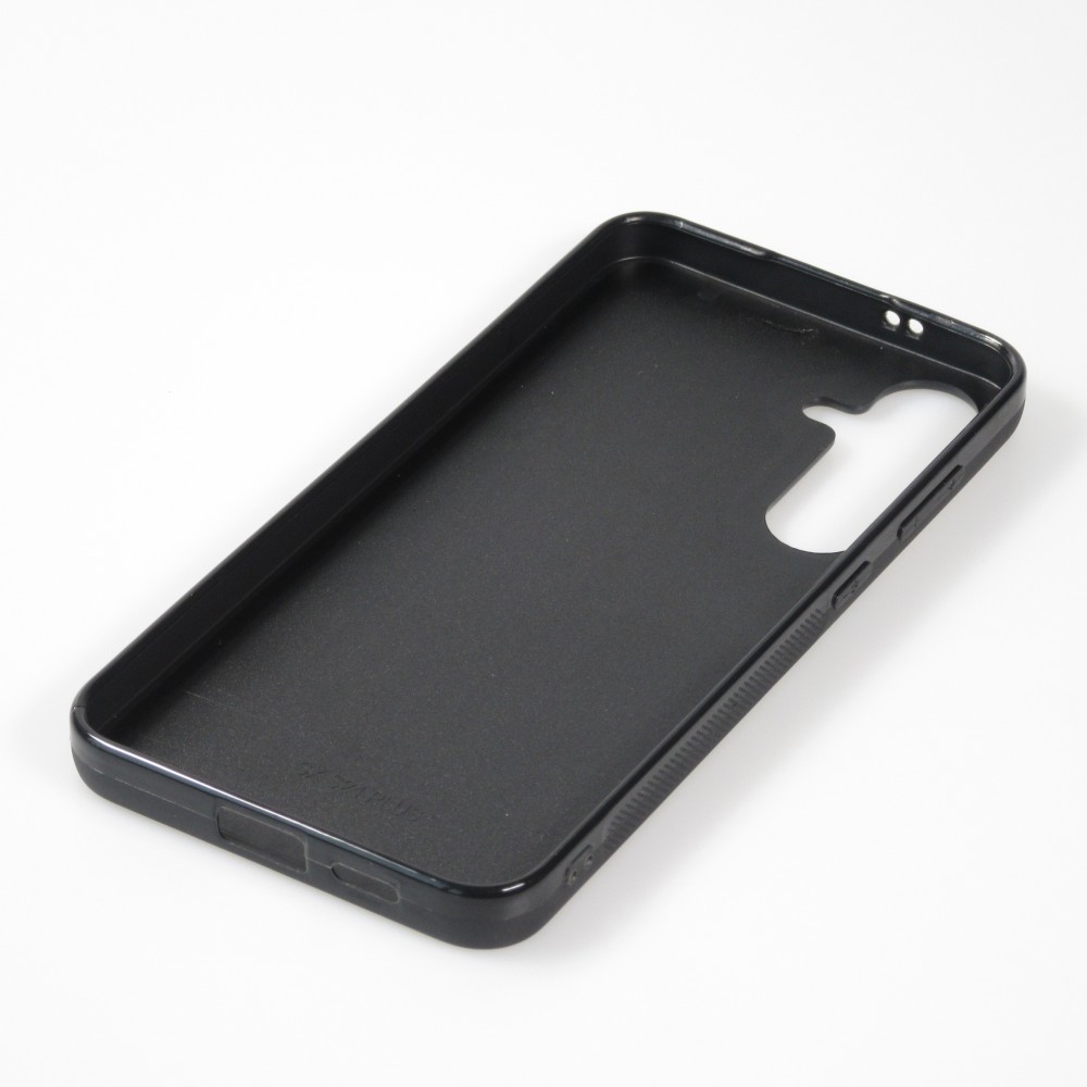 Samsung Galaxy S24+ Case Hülle - Silikon schwarz Summer 2025 Grow with the flow
