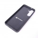 Samsung Galaxy S25 FE Case Hülle - Silikon schwarz Purple Pink Pineapple