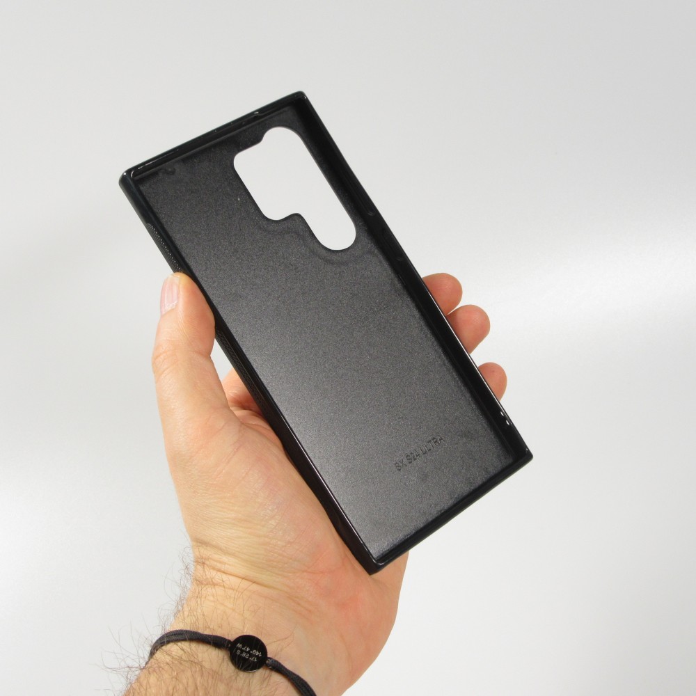 Samsung Galaxy S25 Ultra Case Hülle - Silikon schwarz Valentin 2024 Liebe unter dem Mond