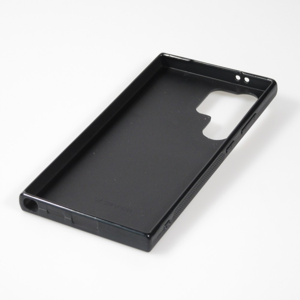 Samsung Galaxy S25 Ultra Case Hülle - Silikon schwarz Valentin 2024 Liebe unter dem Mond