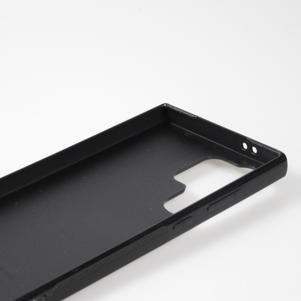Samsung Galaxy S25 Ultra Case Hülle - Silikon schwarz Valentin 2024 Liebe unter dem Mond