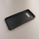 Samsung Galaxy S8 Case Hülle - Silikon schwarz Summer 2025 Pattern citron
