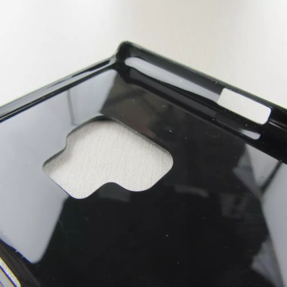Samsung Galaxy S9 Case Hülle - Schneeflocke Solar Glanz