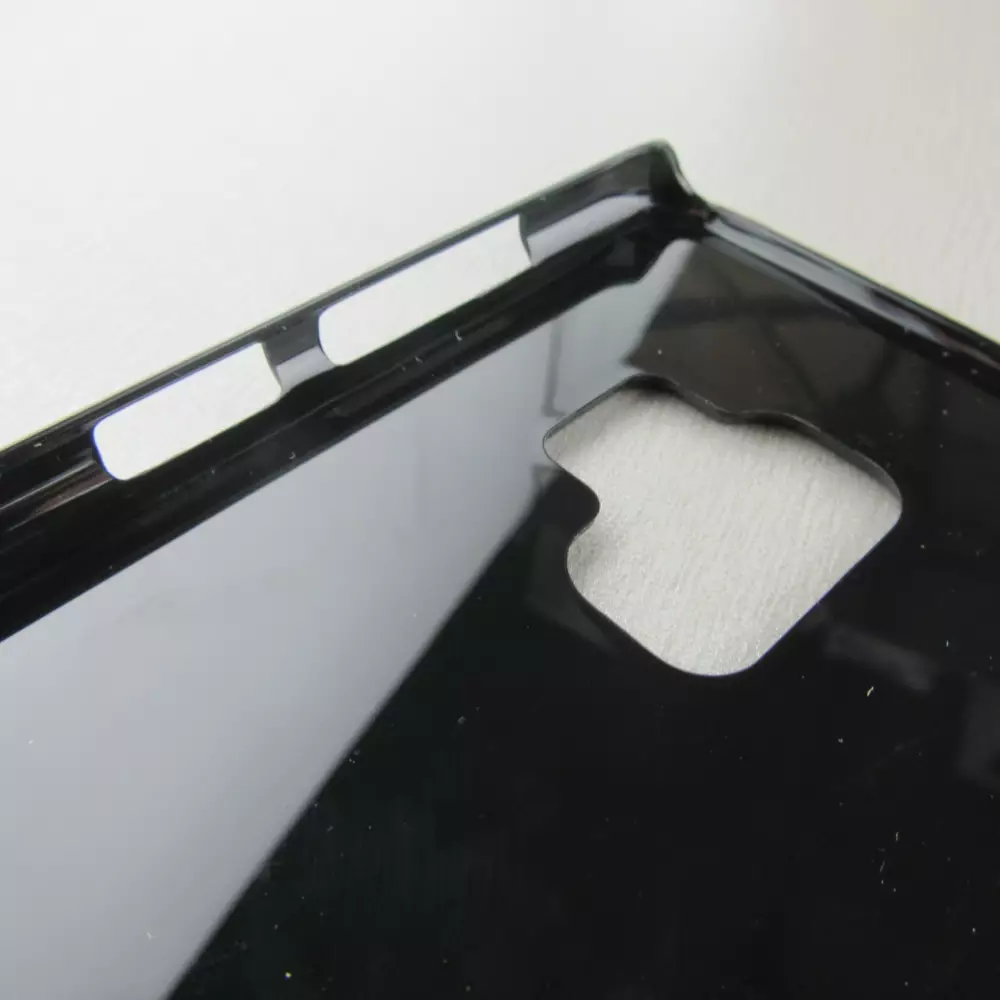 Samsung Galaxy S9 Case Hülle - Schneeflocke Solar Glanz