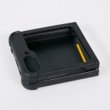 Samsung Galaxy Z Flip6 Case Hülle - Silikon schwarz Weltweit einzigartig erstellt dank Deiner Kreativität und künstlicher Intelligenz (KI)