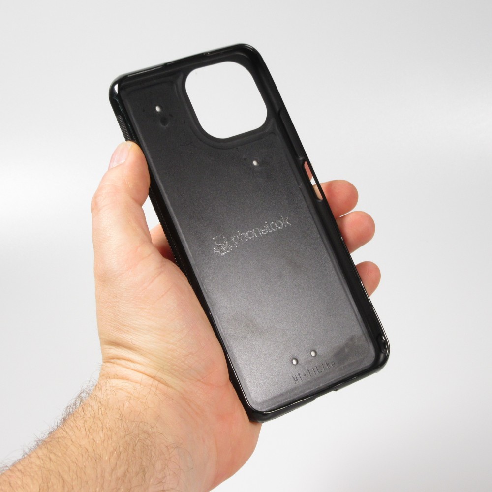 Xiaomi Mi 11 Lite 5G Case Hülle - Silikon schwarz Valentine 2025 Neon Liebe