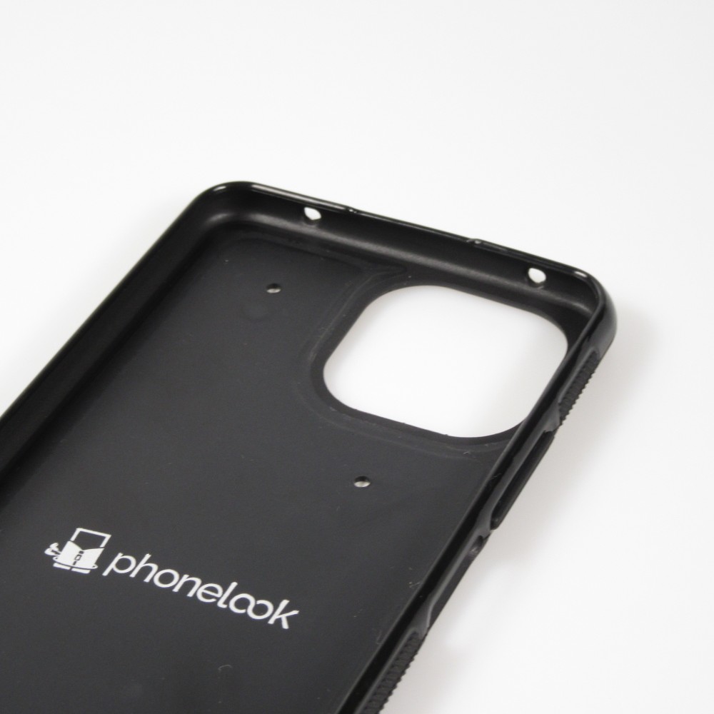 Xiaomi Mi 11 Lite 5G Case Hülle - Silikon schwarz Valentine 2025 Neon Liebe