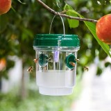 Set 2 pi&egrave;ges &agrave; gu&ecirc;pes suspendus ext&eacute;rieur et int&eacute;rieur faciles &agrave; installer contre insectes - Vert
