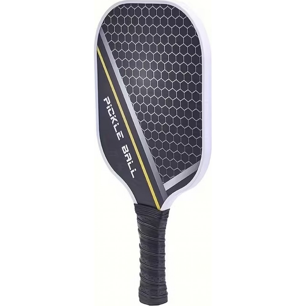 Set de raquettes de pickleball avec 4 balles l&eacute;ger r&eacute;sistant id&eacute;al d&eacute;butants &agrave; experts - Noir