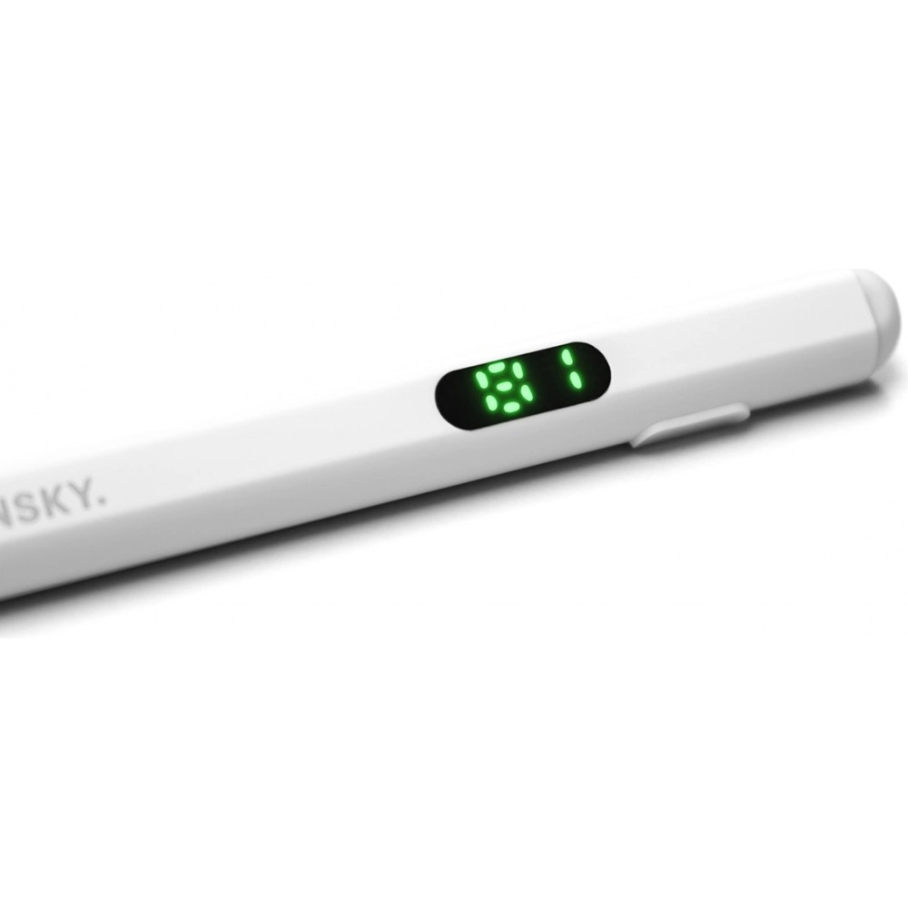 Wozinsky Universeller Aktiver Stylus für Android und iOS (kabellos, USB-C Ladegerät) - Weiss
