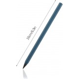 Unendlicher Metallstift ohne Tinte Innovativer langlebiger Bleistift für Zeichnungen in Schule und Büro - Schwarz