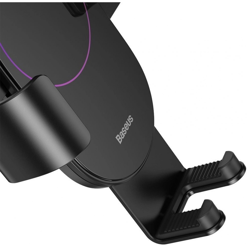 Support de voiture t&eacute;lescopique gravit&eacute; pour pare-brise Baseus (SUYL-JY01) - Noir
