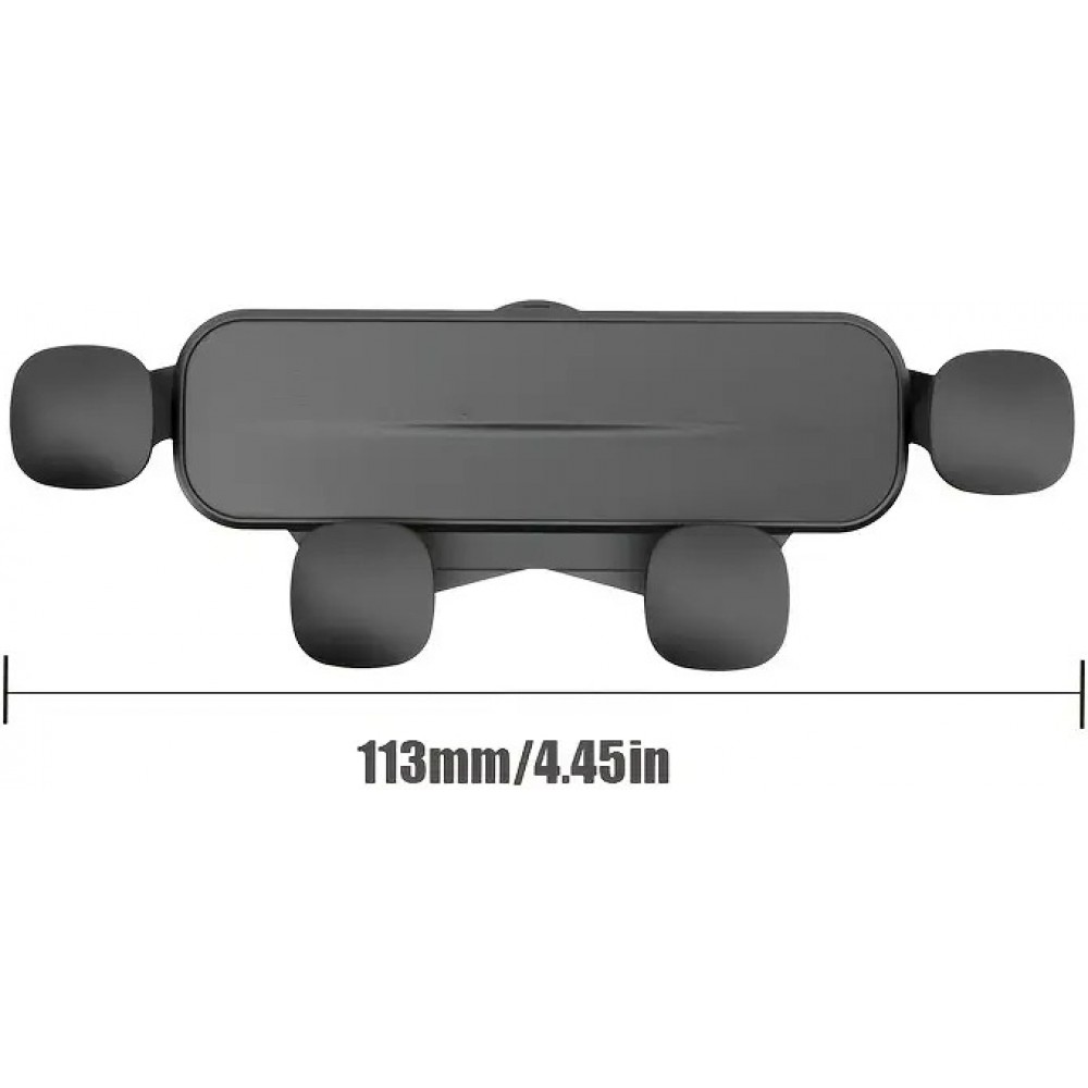 Tesla Model 3/Y Handyhalterung Auto (2024-2025) - Feste Befestigung integrierte Montage spezielles Tesla-Design - Schwarz
