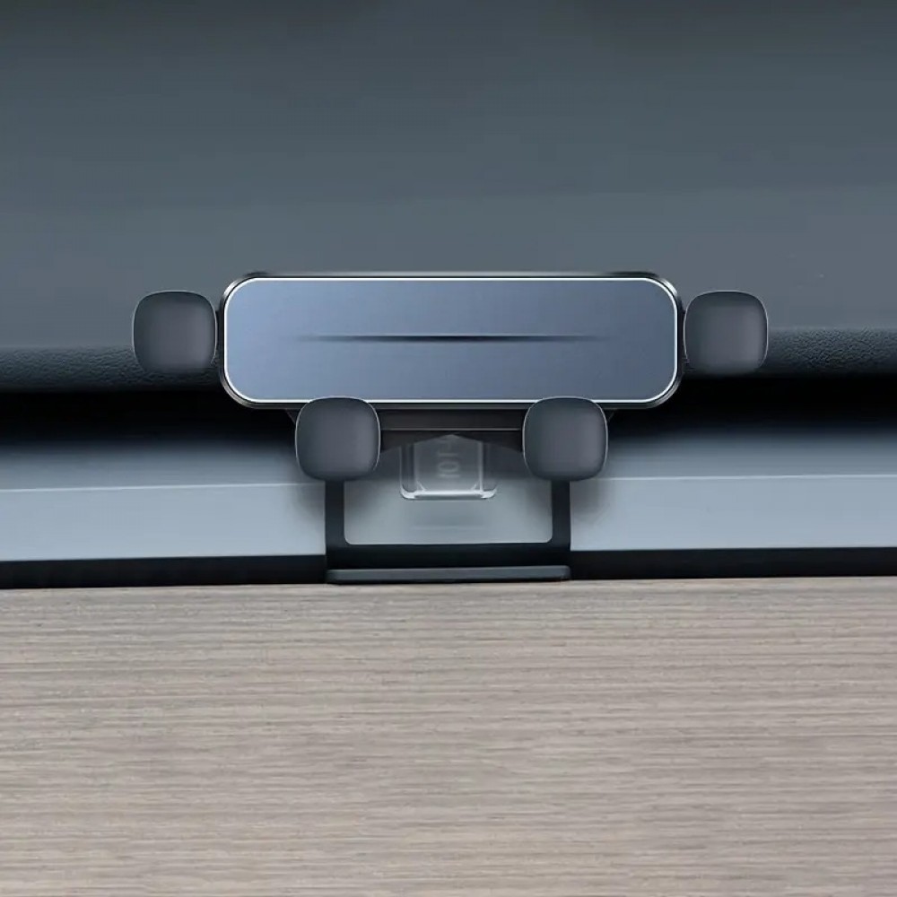 Tesla Model 3/Y Handyhalterung Auto (2024-2025) - Feste Befestigung integrierte Montage spezielles Tesla-Design - Schwarz