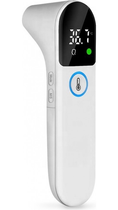 Infrarot Fieberthermometer für Babys Digitales kontaktloses Stirn- und Ohrthermometer - Weiss