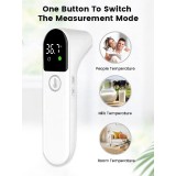 Infrarot Fieberthermometer für Babys Digitales kontaktloses Stirn- und Ohrthermometer - Weiss