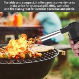 Ventilateur barbecue portable &agrave; batterie pour cuisson en ext&eacute;rieur id&eacute;al camping et grillades au charbon