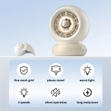 Portabler Baby-Kinder Ventilator mit flexiblem Stativ für Auto / Reisen / Kinderwagen - Rosa