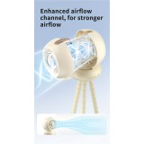 Portabler Baby-Kinder Ventilator mit flexiblem Stativ für Auto / Reisen / Kinderwagen - Rosa