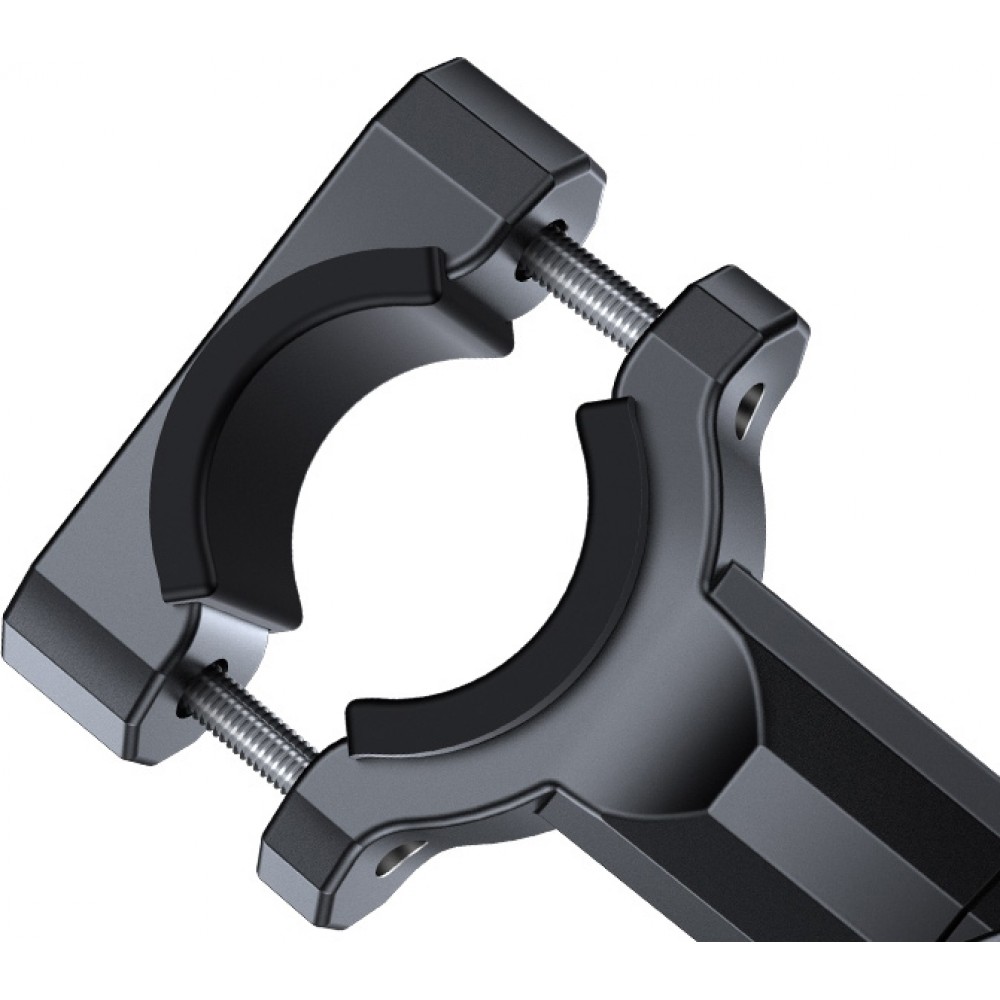 Wozinsky WBHBK3 360&deg; support t&eacute;l&eacute;phone m&eacute;tal pour v&eacute;lo et trottinette - Noir