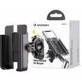Wozinsky WBHBK3 360&deg; support t&eacute;l&eacute;phone m&eacute;tal pour v&eacute;lo et trottinette - Noir